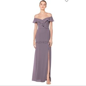 Bill levkoff dress 7080 color: Victorian lilac